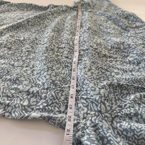 Faherty Breeze Collared Shirt Mens Small Floral All Over Print Hawaiian Hemp - Picture 8 of 9